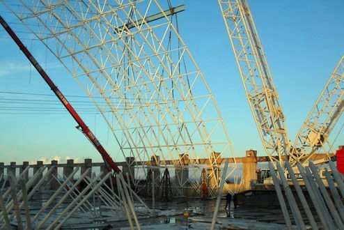 盘锦大门网架工程